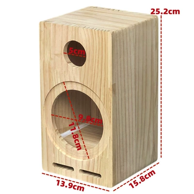 Car speaker/subwoofer: car audio, handmade wooden subwoofer - single-speaker-none-solid-wood-two-way-4inch-speaker-comes-with-a-net