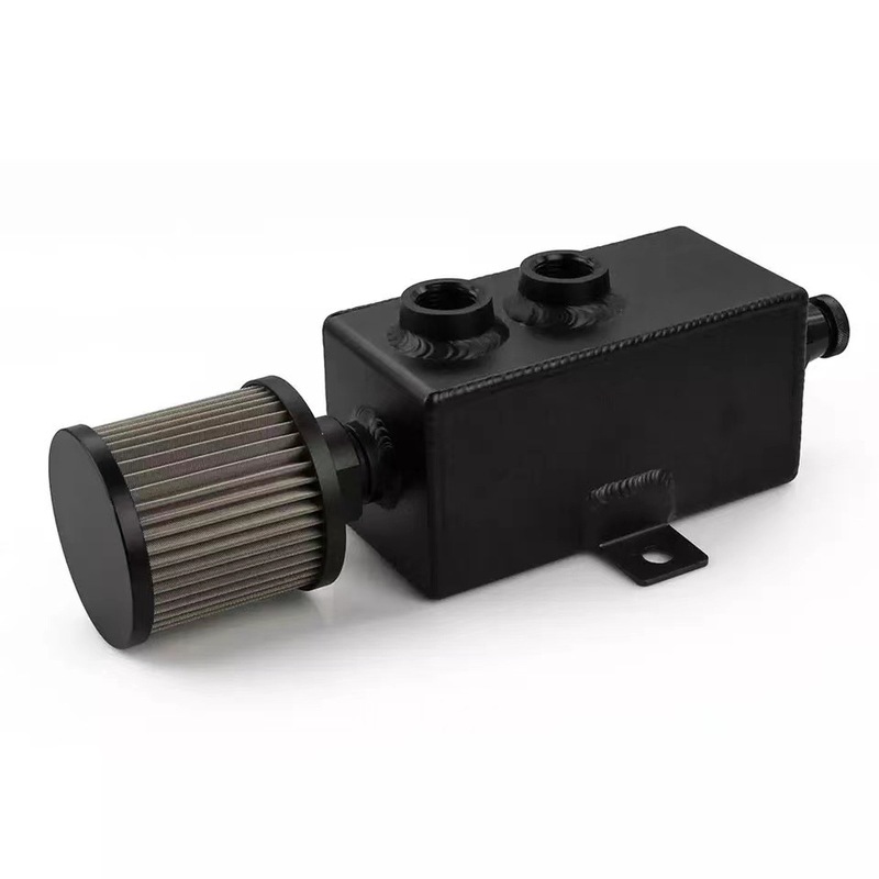 人気のクロスボーダー自動車部品1l 2l 3l 3lエアフィルター付きのサブタンクは四方の通気性のあるオイルポットを改造します。|undefined