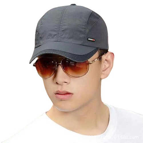 New Spring and Summer Breathable Sports Quick-Drying Hat Outdoor Casual Versatile Duck Bill Hat Sun Protection Baseball Cap