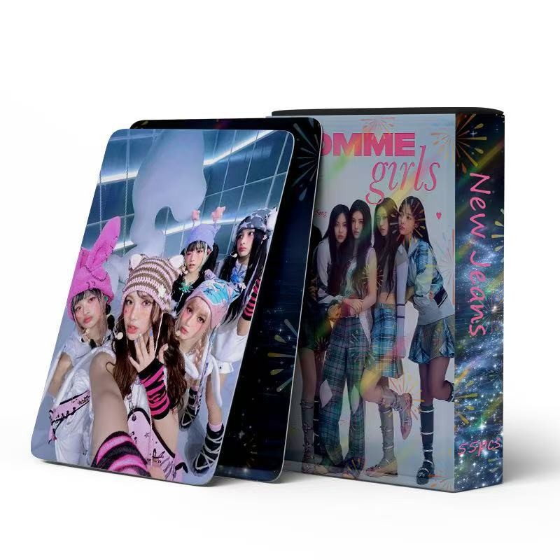 Cadena total, una gran cantidad de stock, 55 hojas de tinta BT SK IVE ATEEZ KPOP, estrellas coreanas alrededor de LOMO