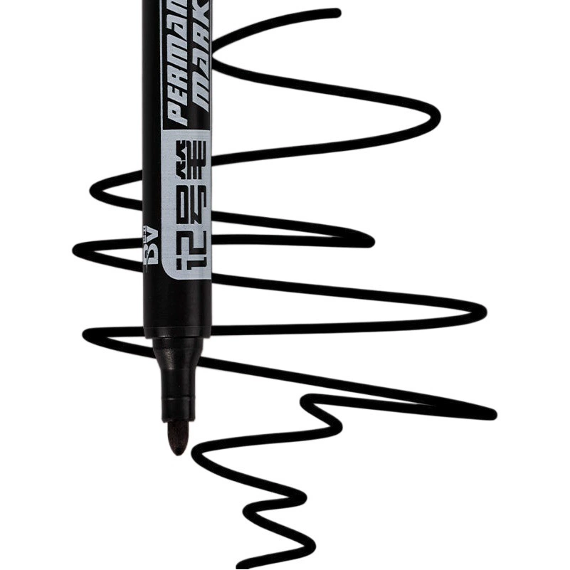 Водостойкий маркер черная маслянистая стираемая ручка Экспресс-ручка для логистики 700 модель удлиненный маркер