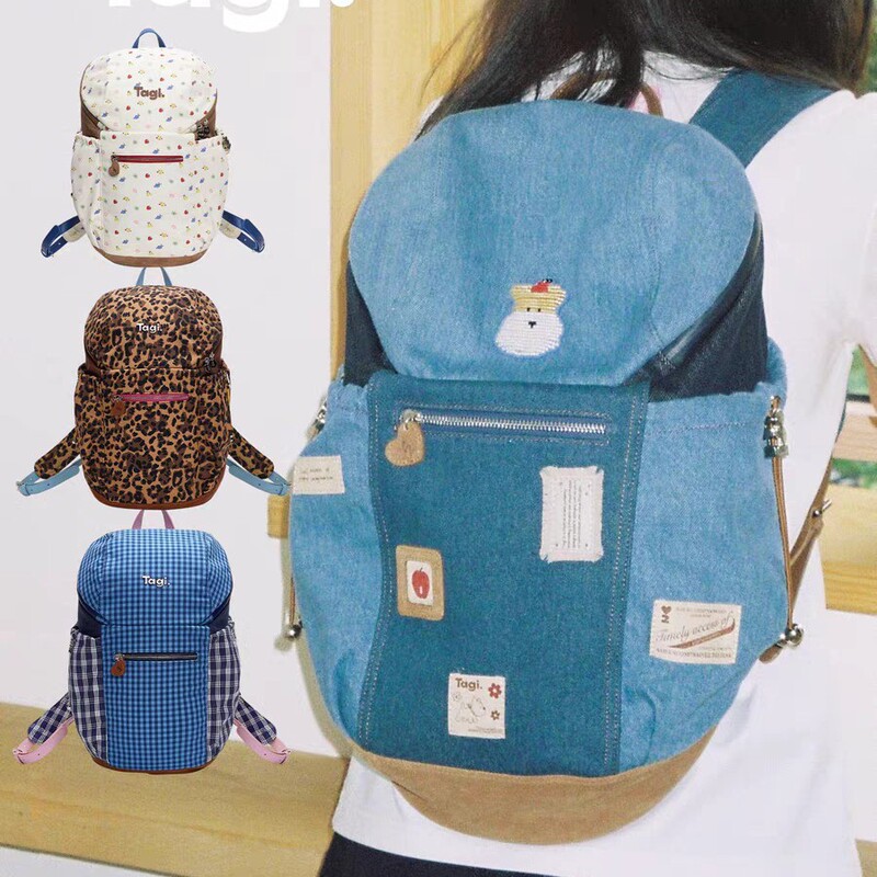 Tagi. Bread Bag Casual Large Capacity Backpack Shoulder Strap Adjustable Travel Handbag Backpack 2025 New Style Tagi. Bread Bag Casual Large Capacity Backpack Shoulder Strap Adjustable Travel Handbag Backpack 2025 New Style