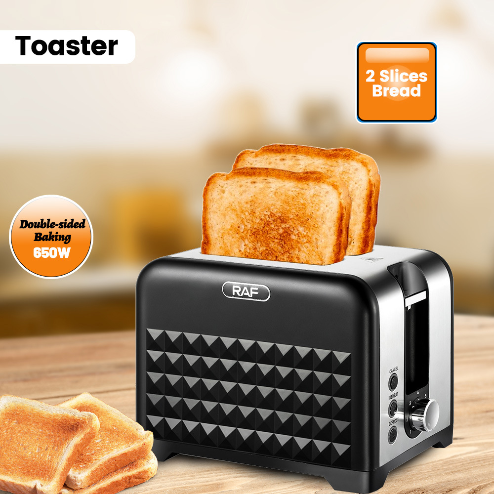 Cross-Border Export of European Standard Household Breakfast Machine, Toaster, Two-Slice Bread Machine, Toaster, Multi-Function Sandwich Machine