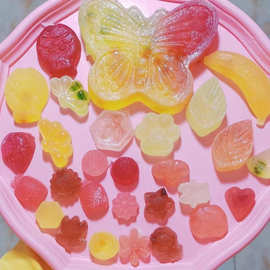 大块琥珀糖超大块高颜值网红声控少女心水晶琥批发