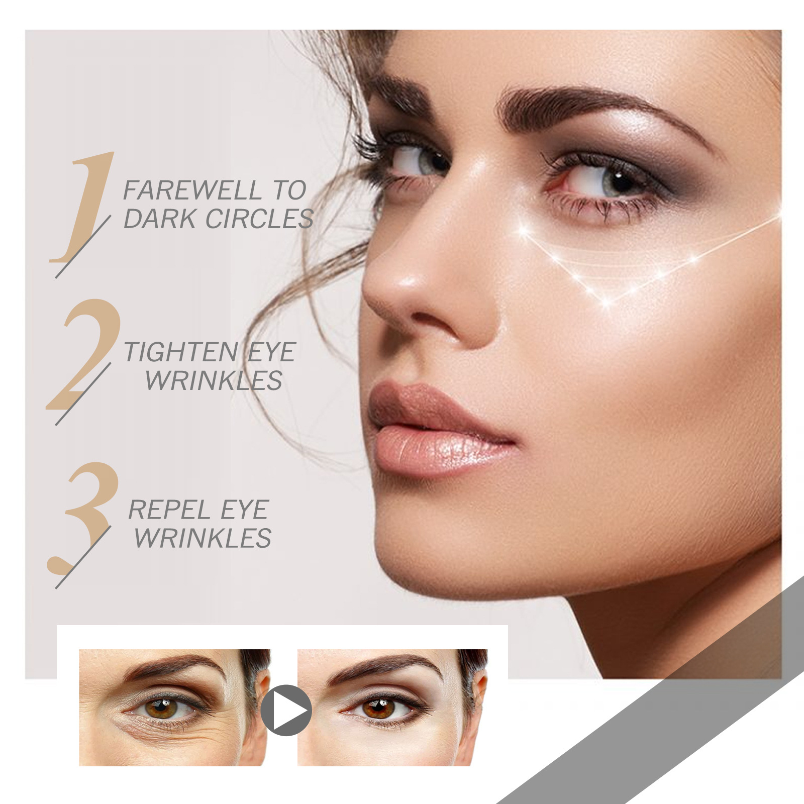 Crema de ochi fermă mars reduce cearcănele liniile fine de sub ochi, hidratează și ridică ridurile, întărește pielea_voghion.com