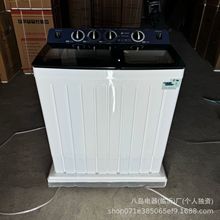 跨境出口半自动洗衣机15/18KG家用大容量双缸双桶出租房11KG小型