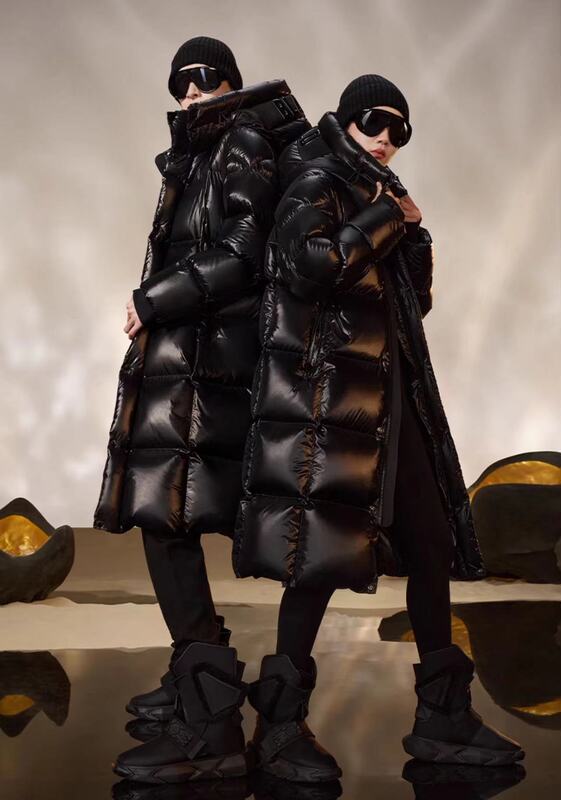 黑珍珠3.0鹅绒四格羽绒服女短款反季新款冬季哈尔滨东北加厚外套|undefined
