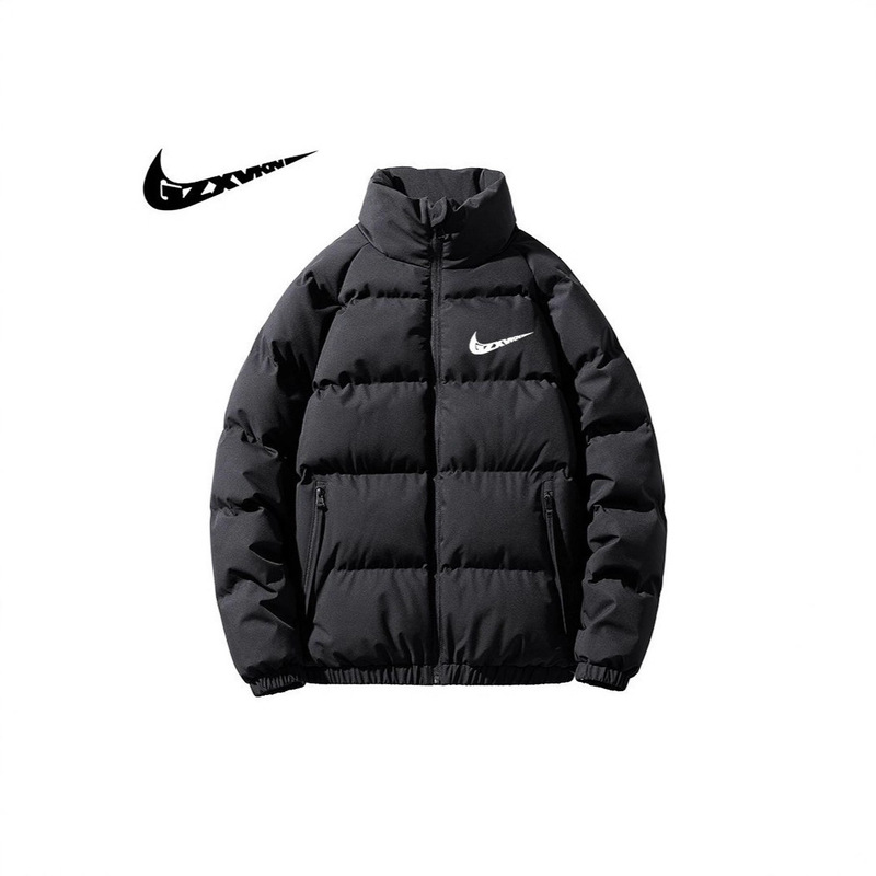 Cross-Border Cotton-Padded Jacket for Men, Winter down Cotton-Padded Jacket, Couple's Thickened Sports Student Bread Jacket, Women's Cotton-Padded Jacket