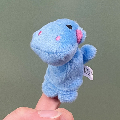 新款宝宝毛绒玩具迷你可爱10款小动物指偶讲故事玩具幼儿早教道具