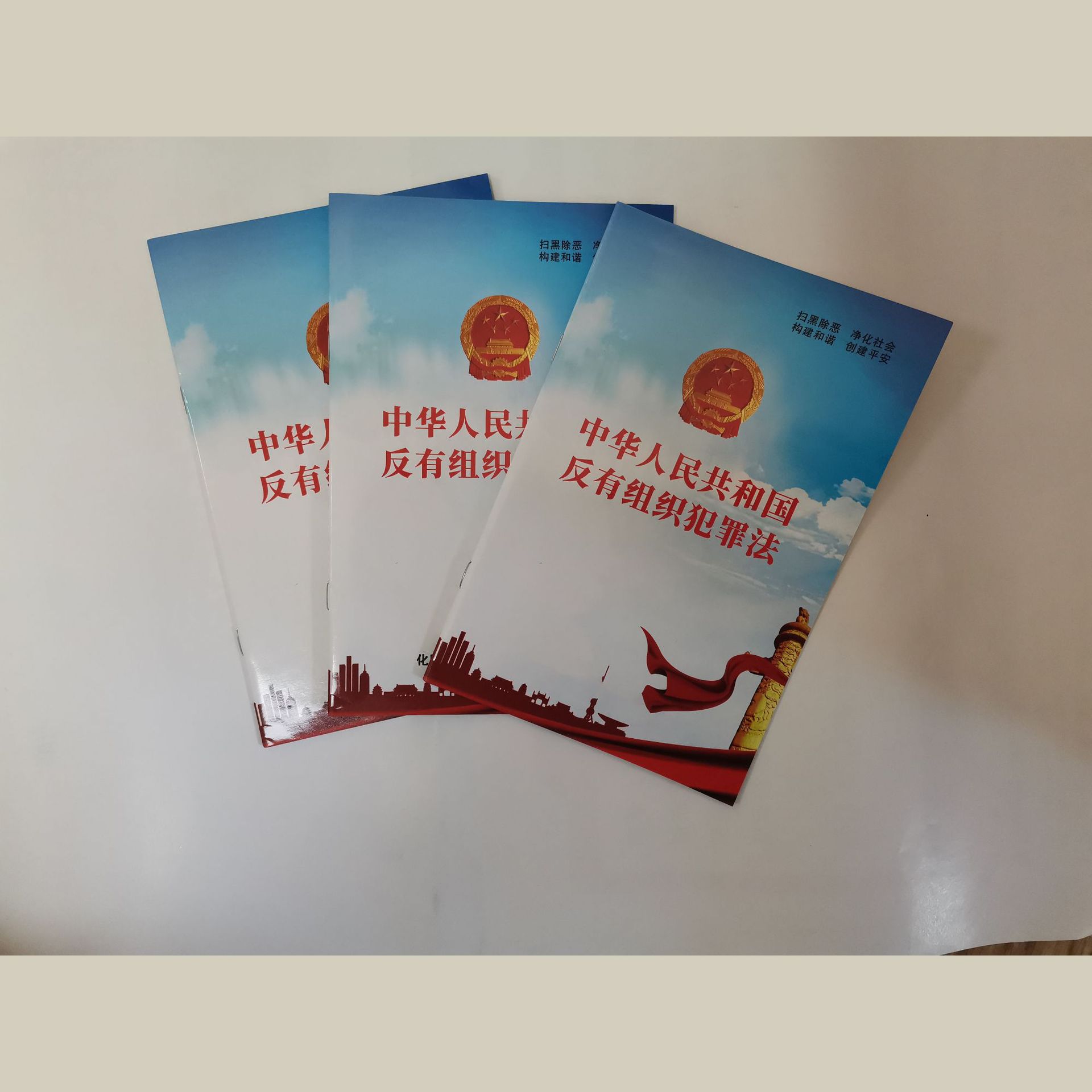 安全常识宣传手册  学生防控近视宣传手册  反组织犯罪手册