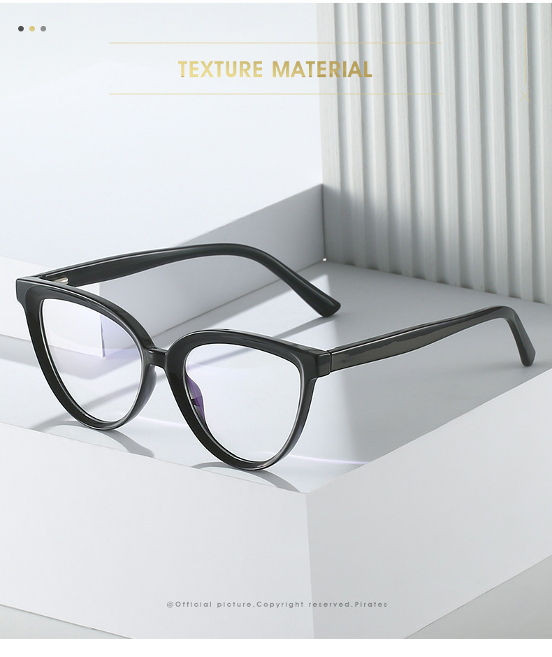 Ig Style Ac Oval Frame Full Frame Optical Glasses display picture 2