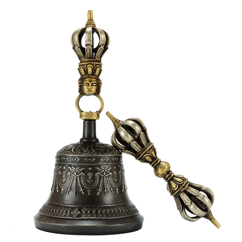 Nepal handmade King Kong ступка современный пять Пу́ба восемь принцев вырезанное ваджиро настольный лезвий