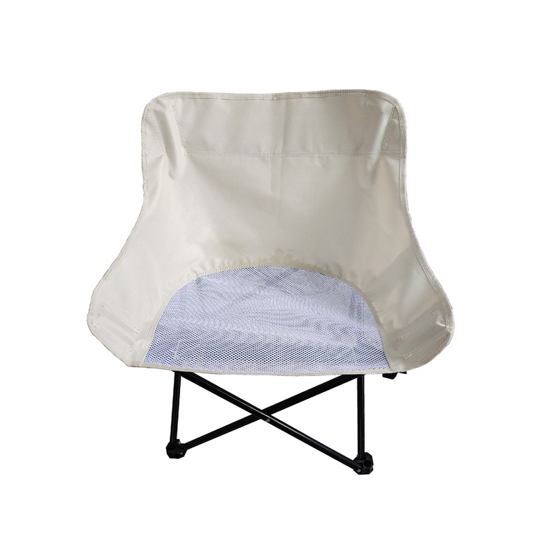 圆弧椅白色网纱