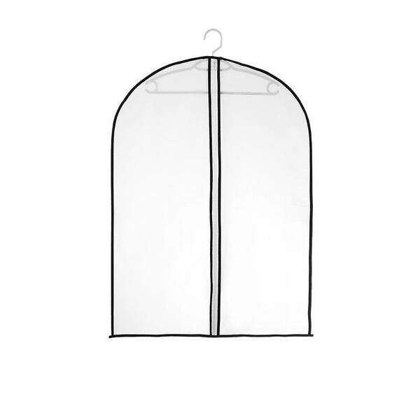 Clothes Dust Cover, Washable Clothing Dust Bag, Clothing Storage Bag, down Jacket Hanging Bag, Coat Cover, Black