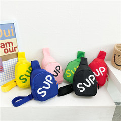 兒童胸包批發 韓版印花時尚兒童休閒斜挎包 男孩戶外休閒運動背包