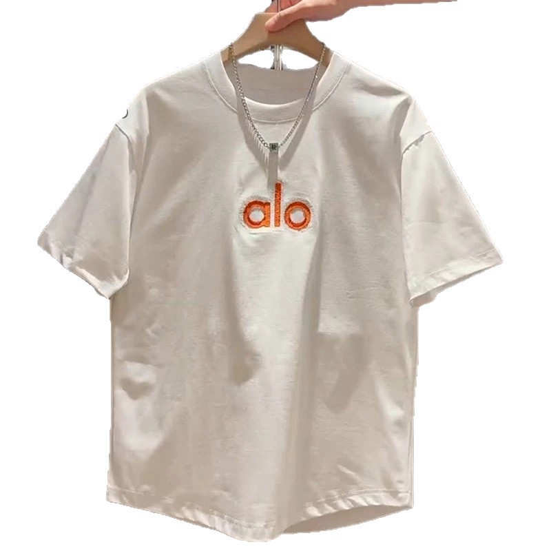 2025 Men's Short-Sleeved T-Shirt Korean Style Loose Design Trendy Brand Casual Tops Boys' T-Shirts for Summer Outer Wear