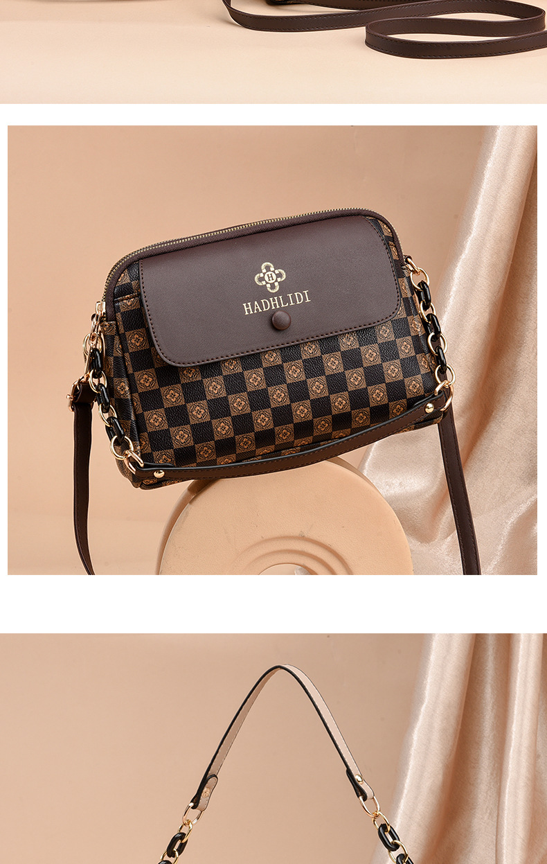 Women's Crossbody Bag Soft Leather Large Capacity Shoulder Bag_voghion.com