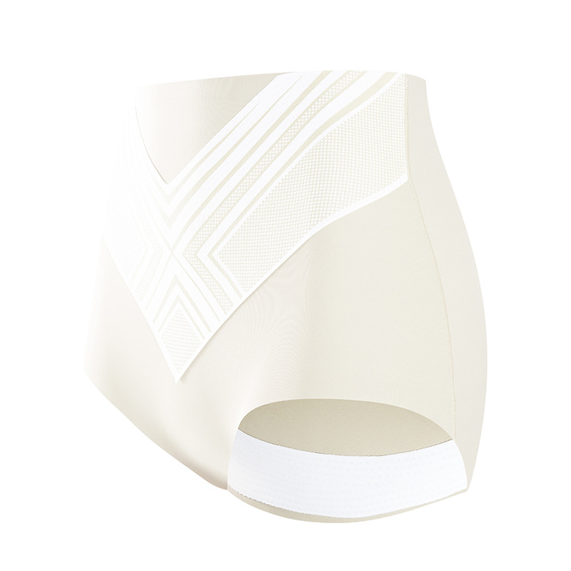 Modelo patentado [7A Líquido Cintura cómica] Ropa interior para esculpir el cuerpo y el abdomen, seda de morera, cuidado de eliminación de ácaros, pantalones de ácido láctico, cintura alta, plástico