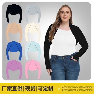 Summer Women's Outdoor Sports Sun Protection Shawl Quick-drying Breathable Sleeves Cycling Anti-uv Plus Size Ice Silk Ice Sleeves