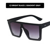 Purple trend sunglasses, retro glasses solar-powered, 2020