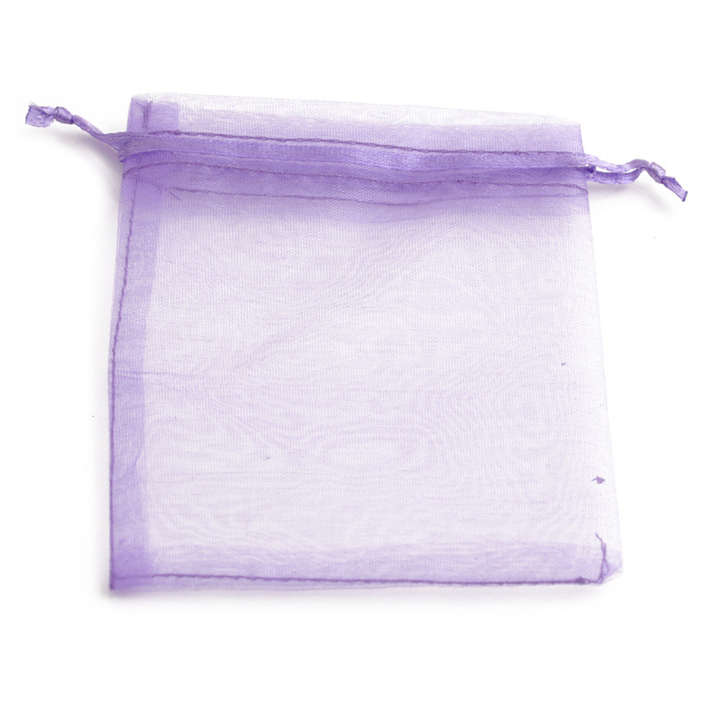 7cm*9cm Pure Color Organza Gift Yarn Bag display picture 8