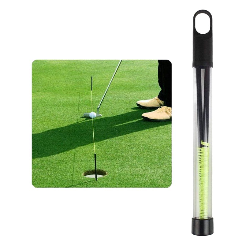 Venta directa de fábrica práctica de putt de golf línea auxiliar línea de tracción línea de golf dirección de calibración herramienta de entrenamiento de alineación de cuerda