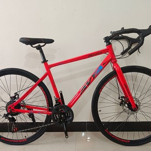 700C Road Racing Bicycle Aluminum Alloy 21-Speed Sports Car Leisure Off-Road Male and Female Student Bicycle Disc Brake Export Export
