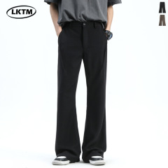 Lktmメンズ # 春夏新品 # マイクロラッパスーツ # ズボン # メンズファッション # 高级感 # 痞帅 # 垂感カジュアルパンツ