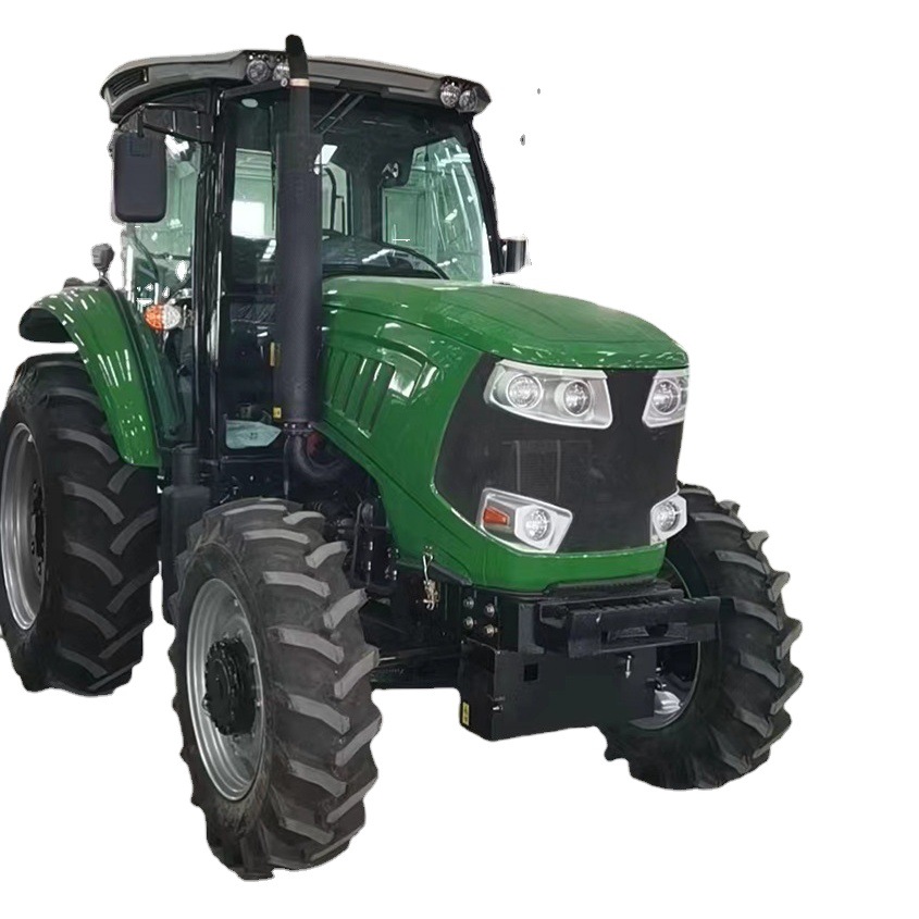 Tractor Agrícola 1204 Shanyi de 120 Caballos de Fuerza, con Tracción en las Cuatro Ruedas, Puente TD Weifang, Apto para Terrenos Montañosos