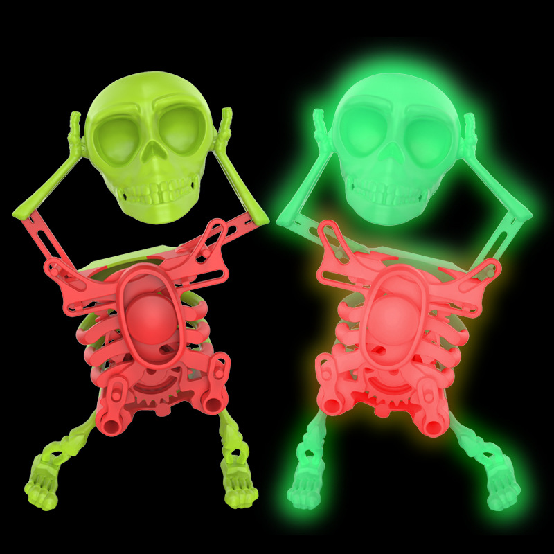 [라이트인더다크그린] 춤추는 해골 17cm (컬러박스) 봉지 필요, 자세한 내용은 문의주세요