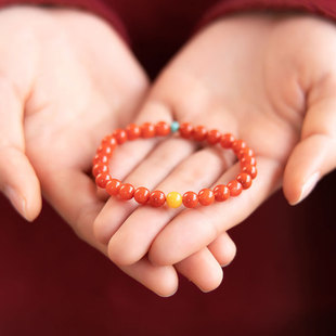 ��Ȼ���Ӽt�ϼt����ִ���Ϟ�G�ɵVʯ�D�\�鴮��С����4mm��Ȧ��