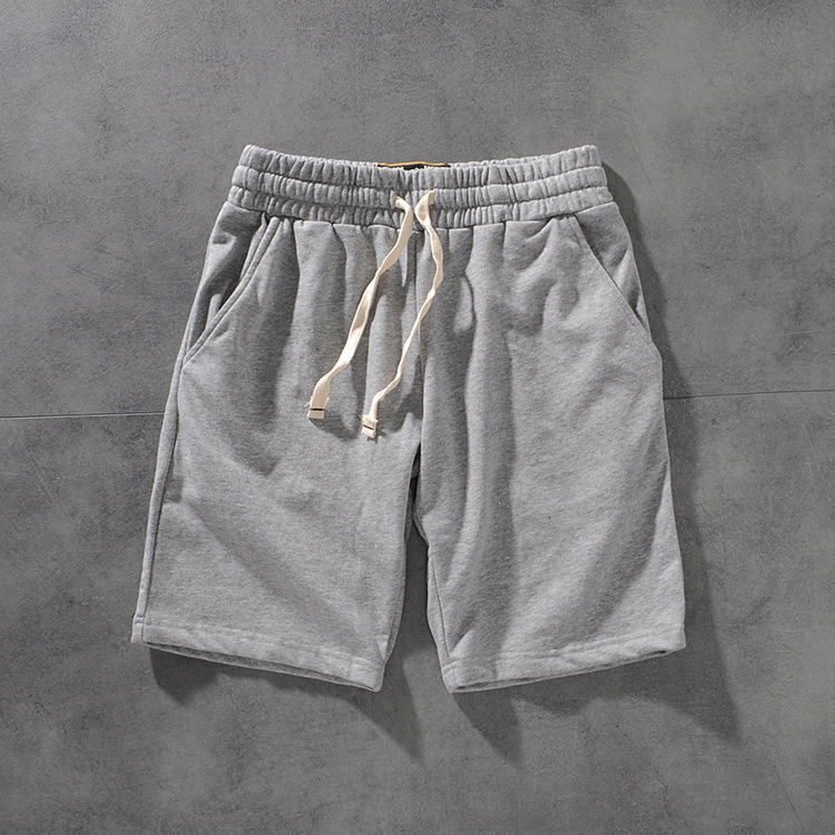 AIR and RAINBOW spring/summer American minimalist 100 solid-color wash men's casual pants five-point pants 1205 28 AIR and RAINBOW spring/summer American minimalist 100 solid-color wash men's casual pants five-point pants 1205 28