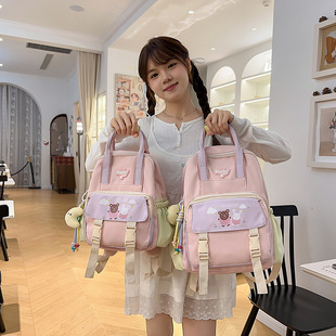 Children's Backpack Sweet Girl Cute 2025 New Primary School Student Tutoring School Bag Girl Travel Small Backpack