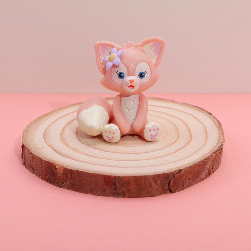 Bear New Friends Lingna Beier Fox Stereoscopic Doll Ornament Patch Handmade DIY Pendant Shoes Accessories