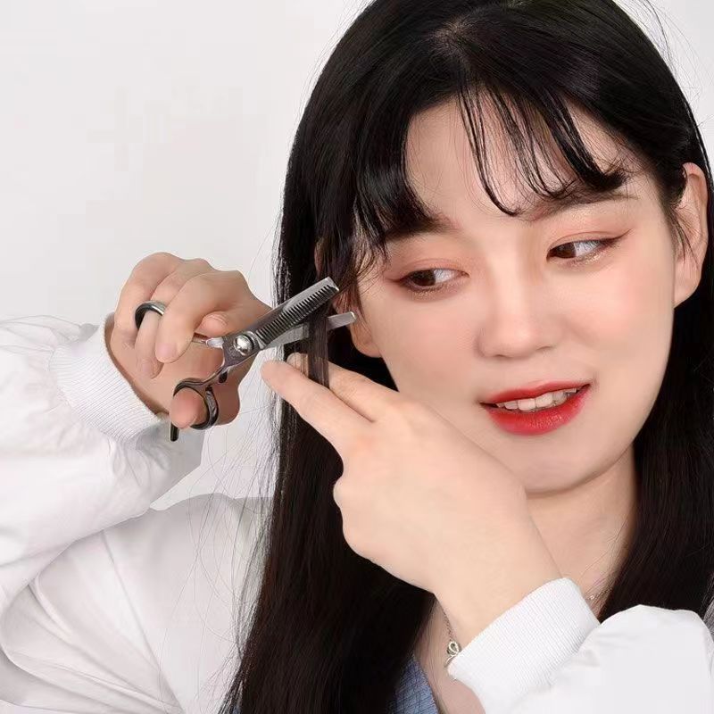 精工理发美发剪刀打薄碎发剪平牙剪理发店发型师专业云柔巾批发|undefined