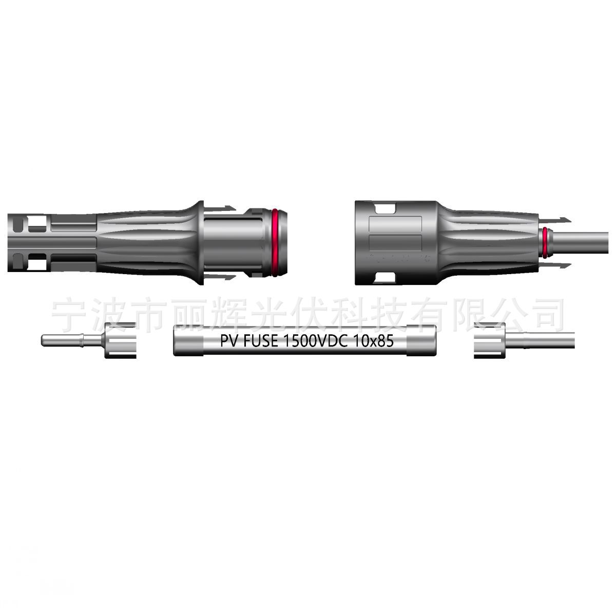 ̫���ܹ������˿��ͷ MC4�۶���1500VDC������  10-35A