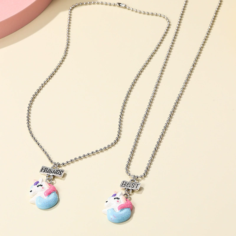 Children's necklace, cartoon ceramics, pendant for men and women, Amazon