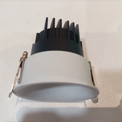 防眩光无边框筒灯高端弧面智能led护眼嵌入式商业工装家用射灯|undefined