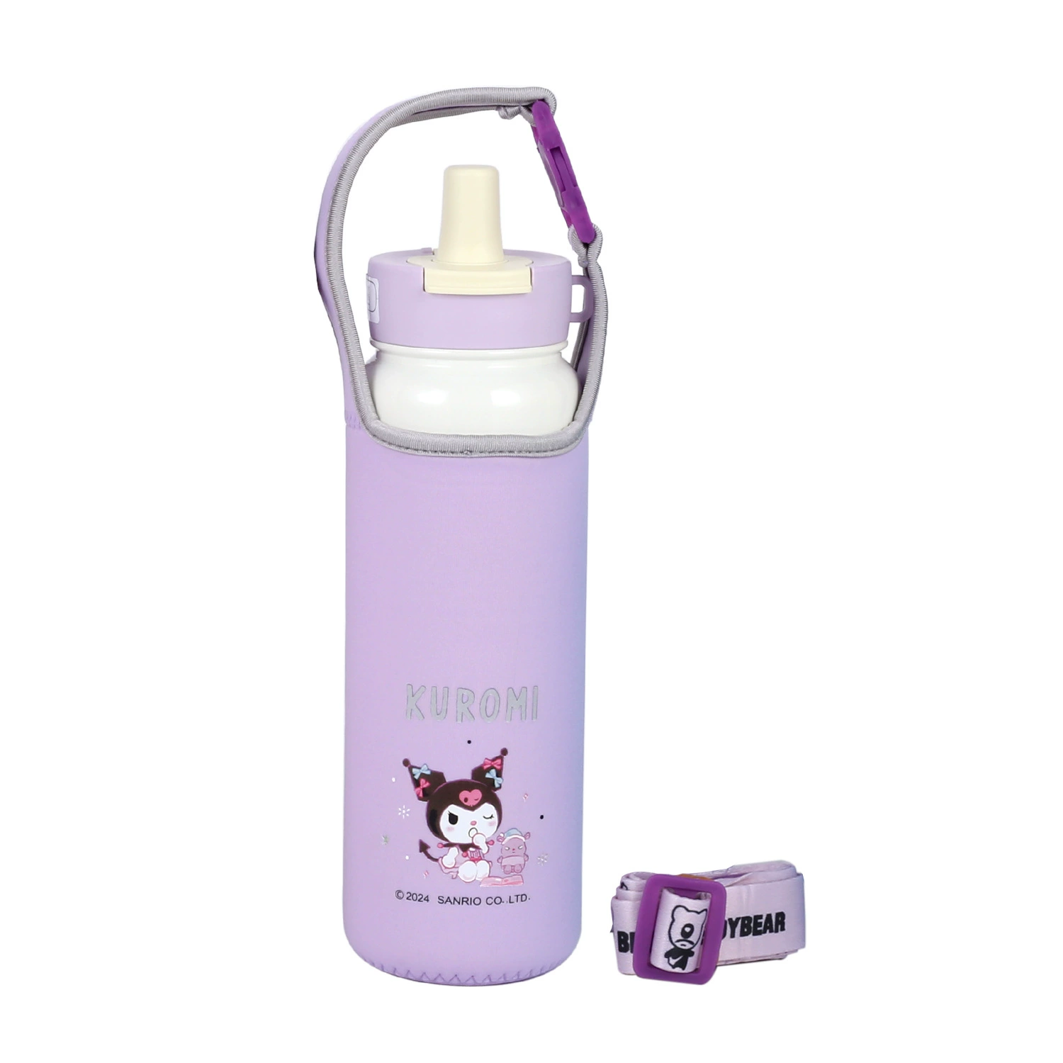 Детская бутылочка BeddyBear с нескользящим льняным чехлом, защитный чехол и аксессуары