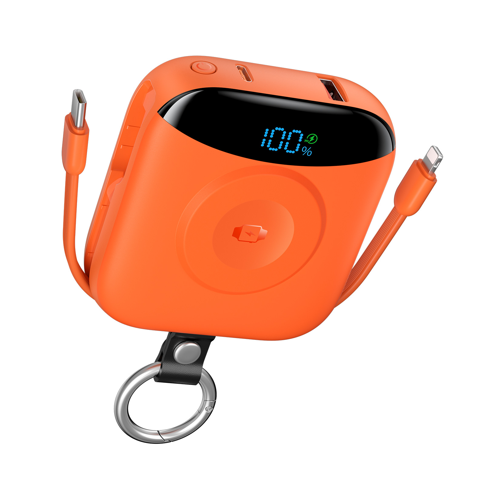 Batería Portátil Inalámbrica Magnética de PVC, Silicona y ABS, Carga Rápida, para Teléfonos y Relojes image 5