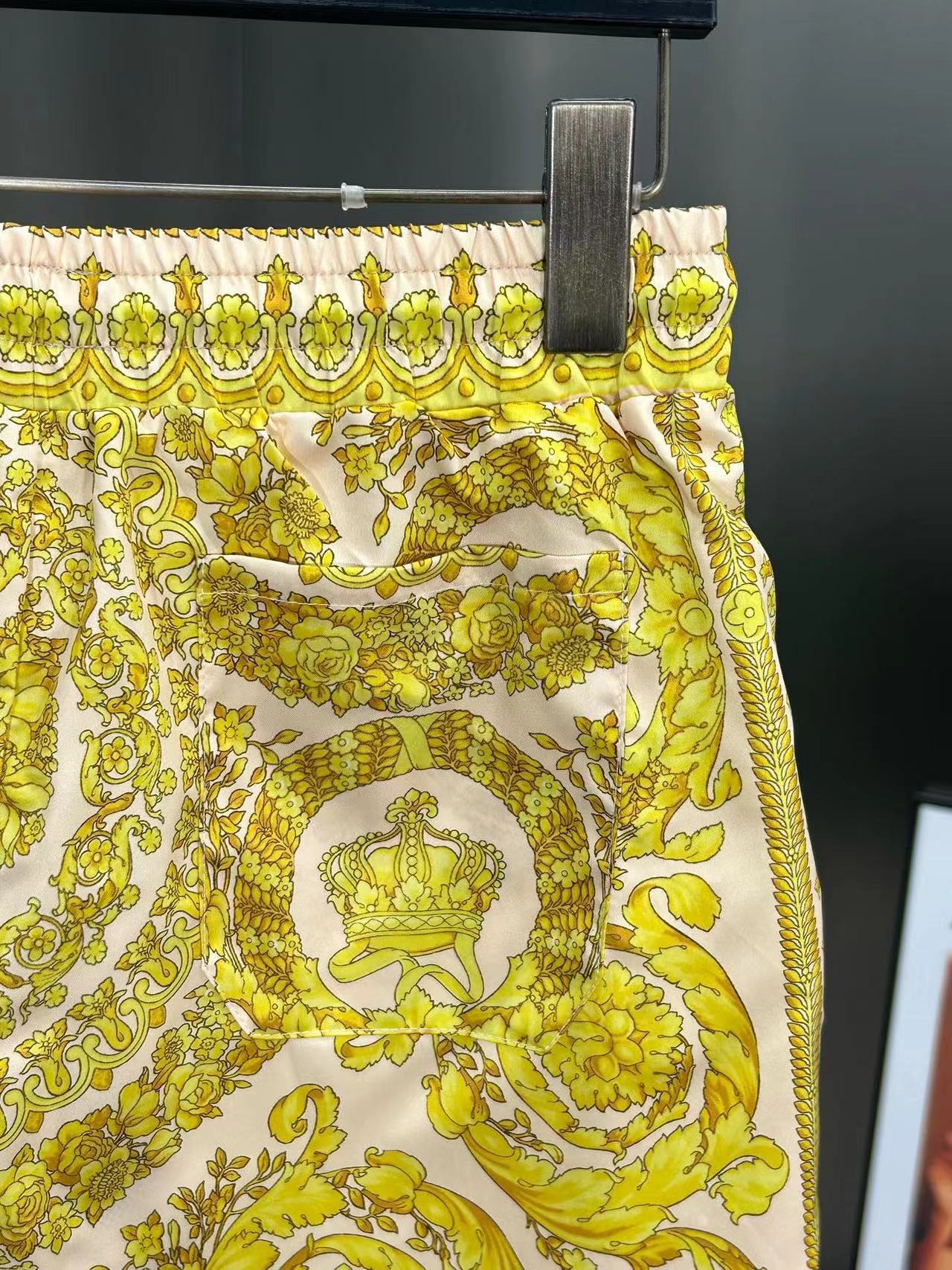 Heren zwemshort sneldrogend met medusa print voor op het strand_voghion.com