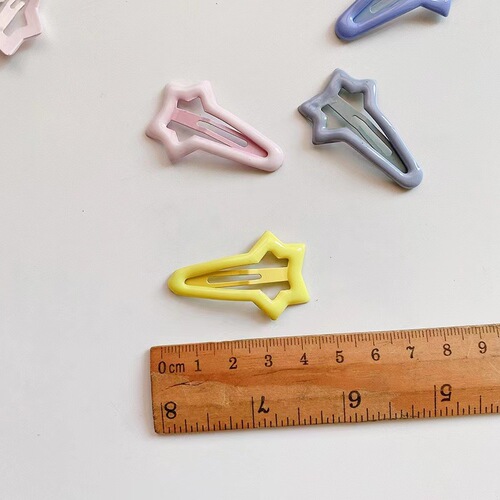 Korean style hairpin hairpin hair accessories dripping oil sweet girl heart bb clip cute versatile children's hairpin bangs broken hairpin