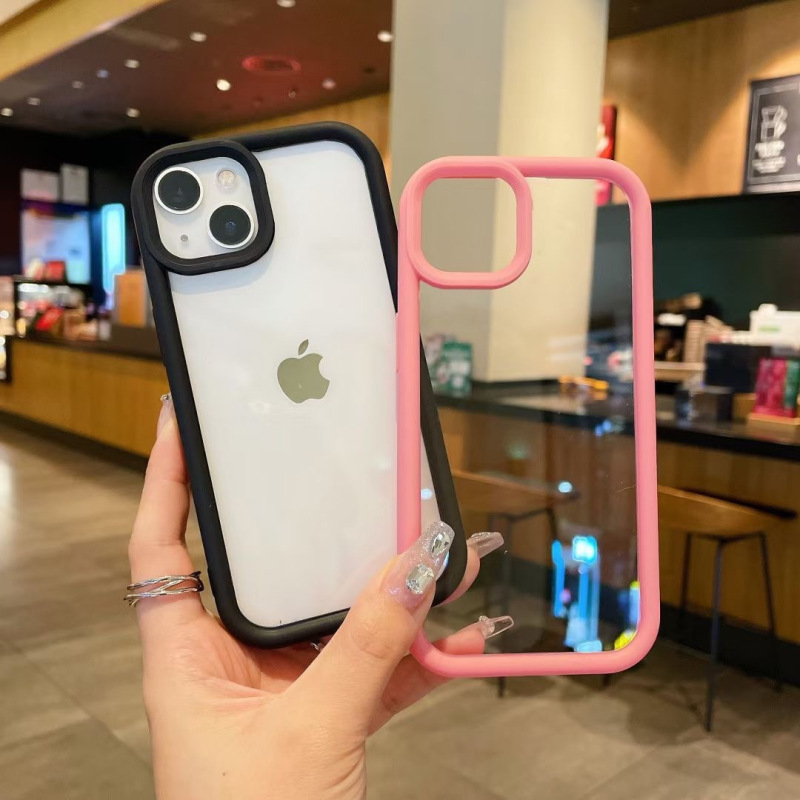 Apple 17 Pro Max クリームフォトフレーム型スマホケース 深溝DIY エポキシクリーミング接着剤 16 Pro マットフレーム 15|undefined