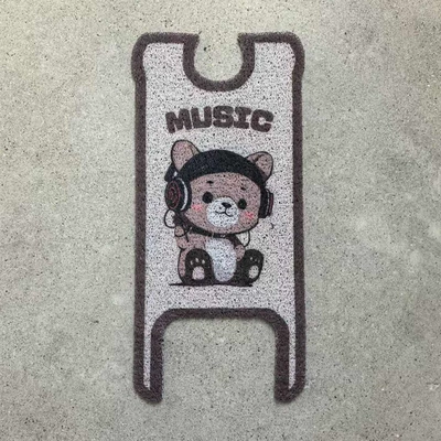 Yadi C20-D Electric Vehicle Foot Mat C20-H Battery Vehicle Cartoon Waterproof Non-Slip Special-Purpose Foot Mat (Electric vehicle foot mat) - music-bear-yadea-c20-special-foot-pads