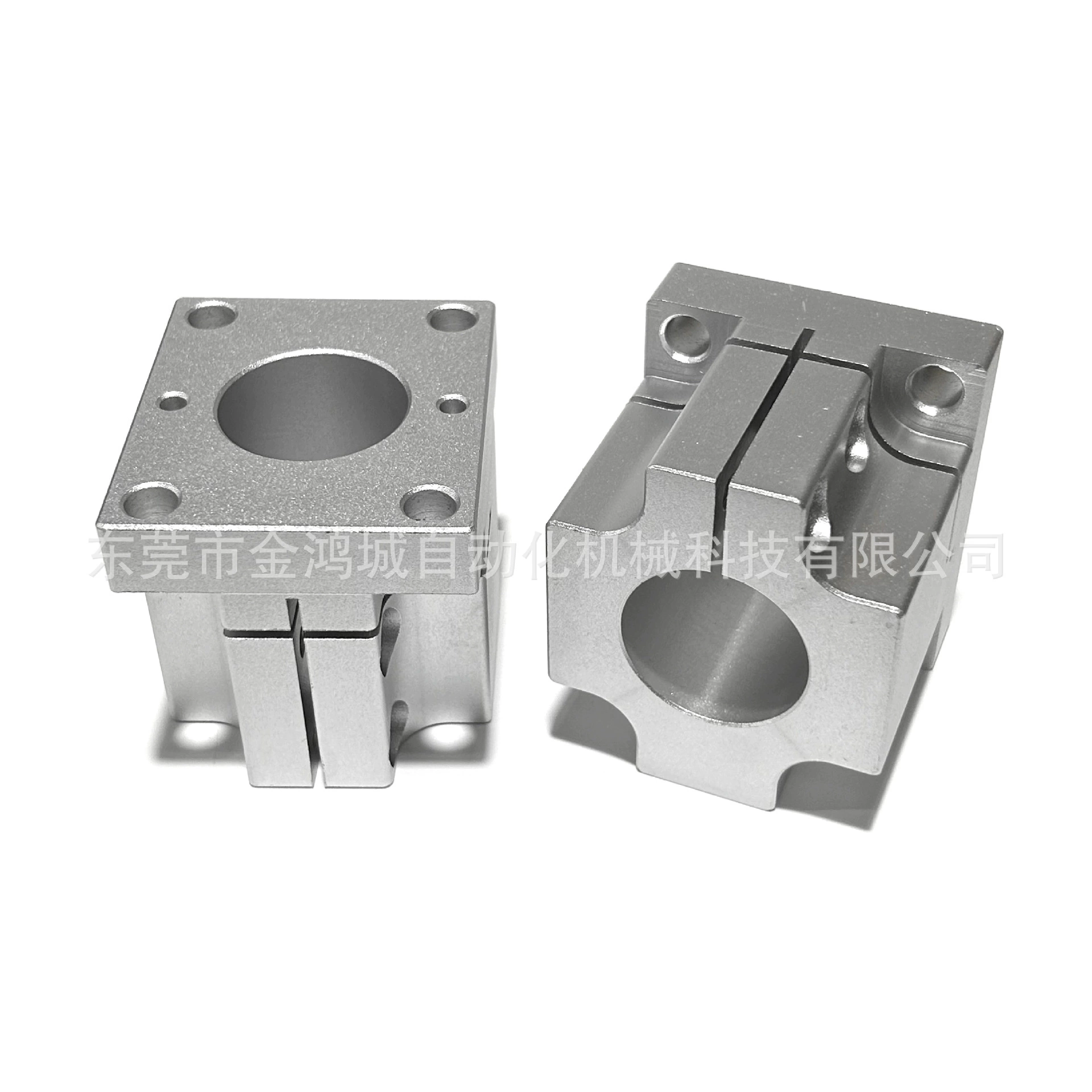 Base ZCD01 — aluminum oxide alloy conveyor platform bracket, split clamp, flange mount