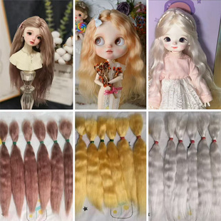 �M�ھ����R��ëȾɫ�l��С��bjd6���ްl��blythe/obll�޼ٰlԭë