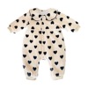 Children's quilted overall, demi-season keep warm bodysuit girl's for new born, Korean style, increased thickness