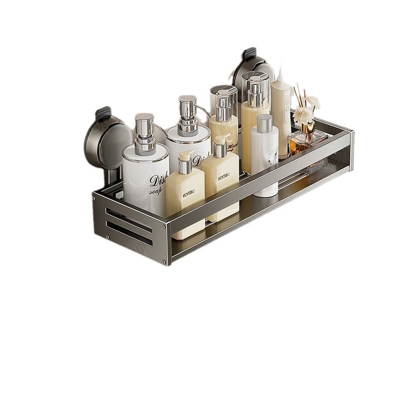 Estante de ventosa de baño, toallero, inodoro integrado, sin perforación, lavabo de pared, estante de almacenamiento de inodoro