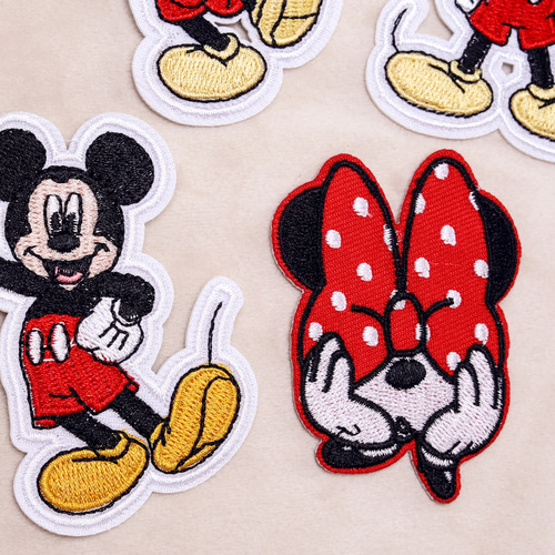 Computer embroidered chapter cartoon animation patch sticker embroidery cloth sticker clothing bag children's clothing accessories decoration animal ironing