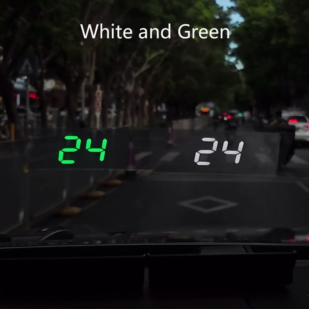 New HUD Head-Up Display GPS Speedometer Speed Display KMH/MPH Cross-Border Bestseller